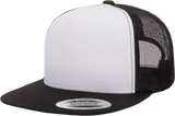 White-Black Yupoong Classic Universal Trucker Hat