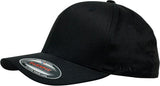Black Black Flexfit Perma Curve Hat