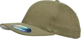 Olive Flexfit Perma Curve Hat