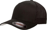Flexfit Mesh Trucker Black Hat
