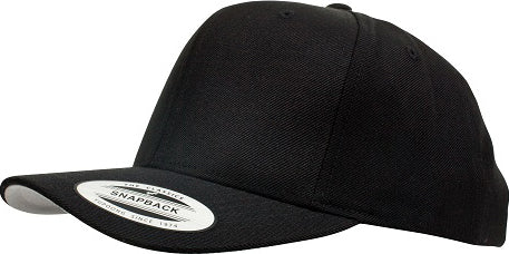 Black Yupoong Classic Snapback Hat