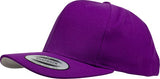 Purple Yupoong Classic Snapback Hat